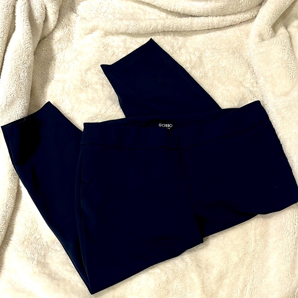 Straight leg trousers